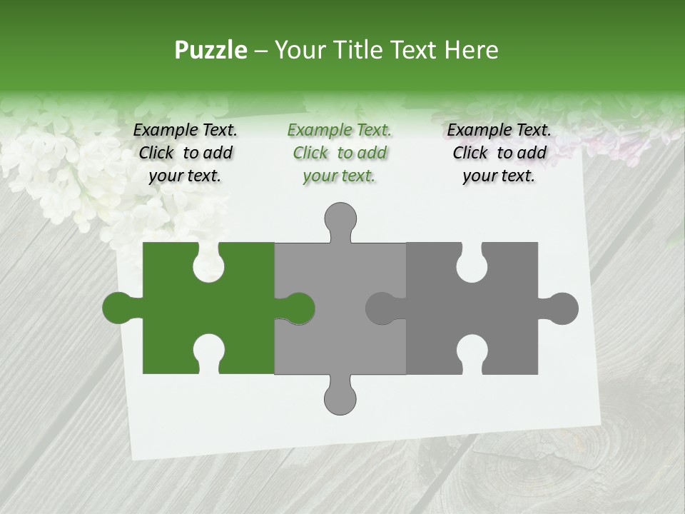 Board Transparent Scented PowerPoint Template