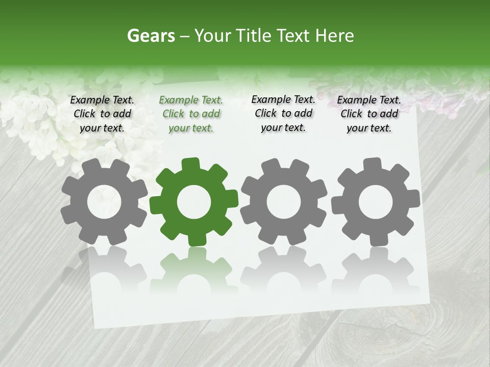 Board Transparent Scented PowerPoint Template