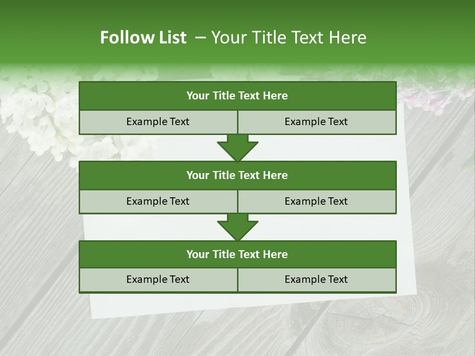 Board Transparent Scented PowerPoint Template