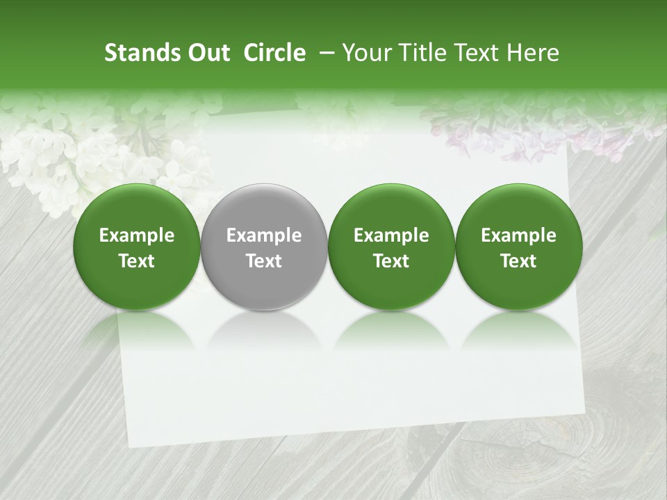 Board Transparent Scented PowerPoint Template