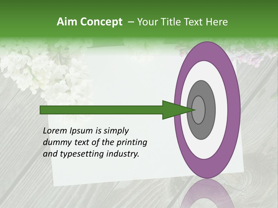 Board Transparent Scented PowerPoint Template