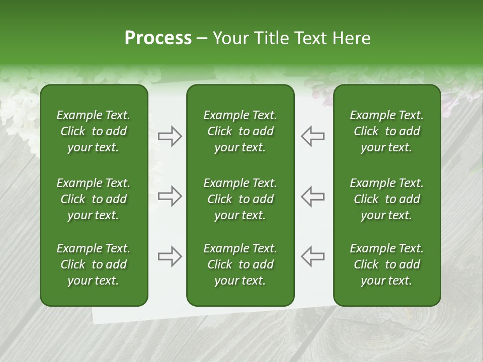 Board Transparent Scented PowerPoint Template