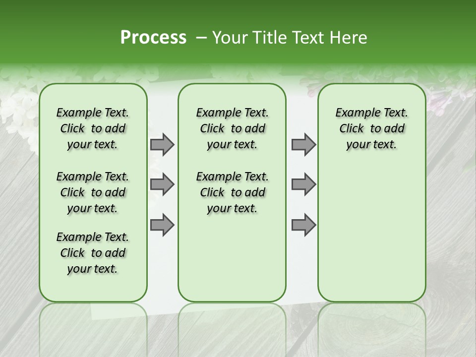 Board Transparent Scented PowerPoint Template