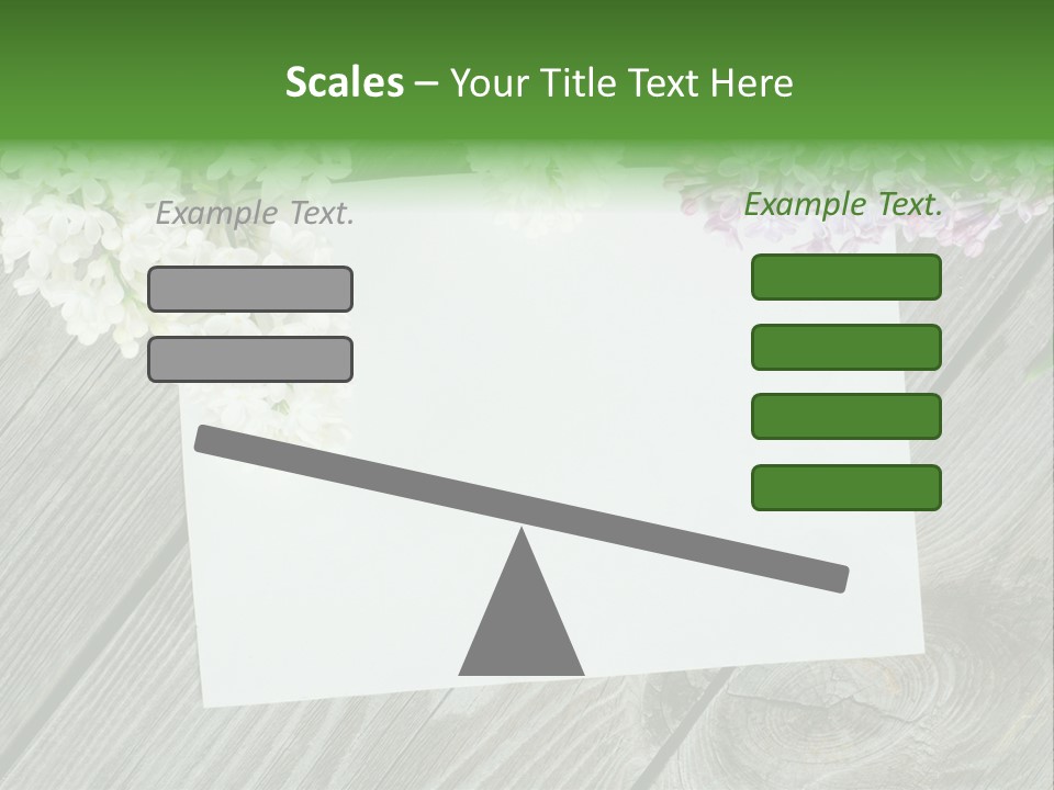 Board Transparent Scented PowerPoint Template