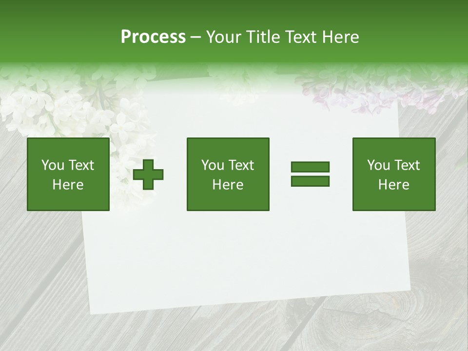 Board Transparent Scented PowerPoint Template