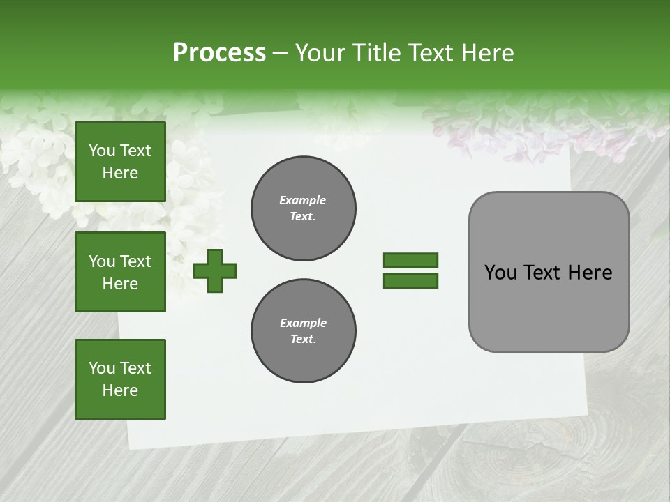 Board Transparent Scented PowerPoint Template
