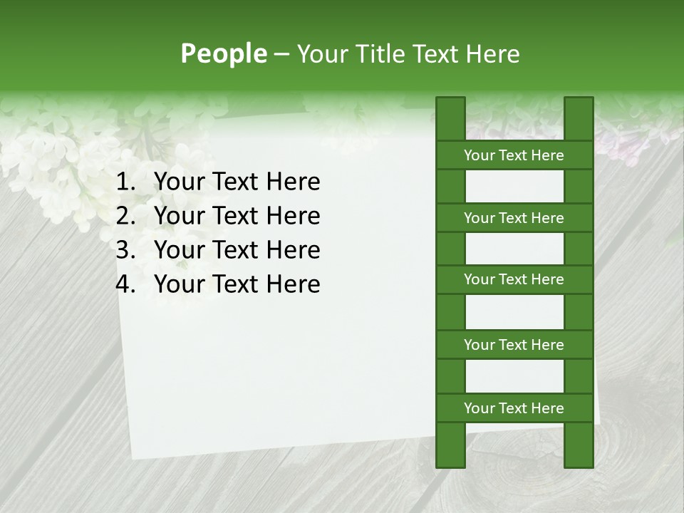 Board Transparent Scented PowerPoint Template