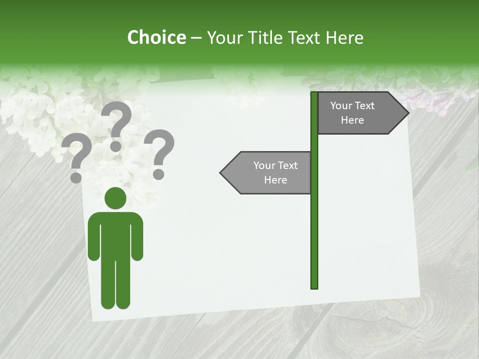 Board Transparent Scented PowerPoint Template