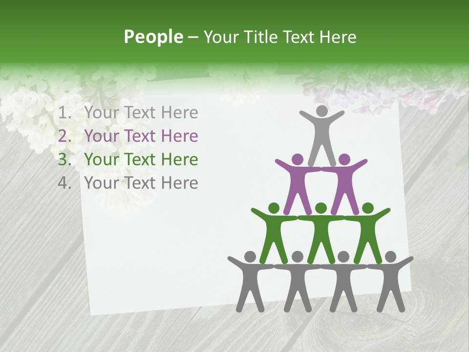 Board Transparent Scented PowerPoint Template