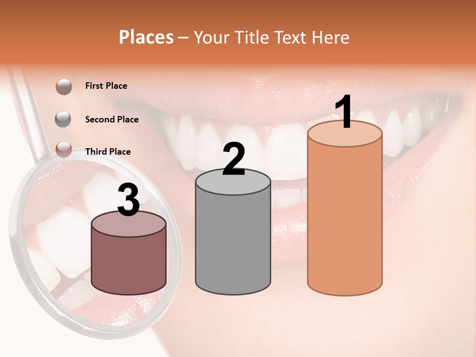 Health Dentist Reflection PowerPoint Template