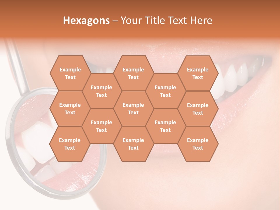 Health Dentist Reflection PowerPoint Template