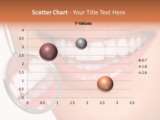 Health Dentist Reflection PowerPoint Template