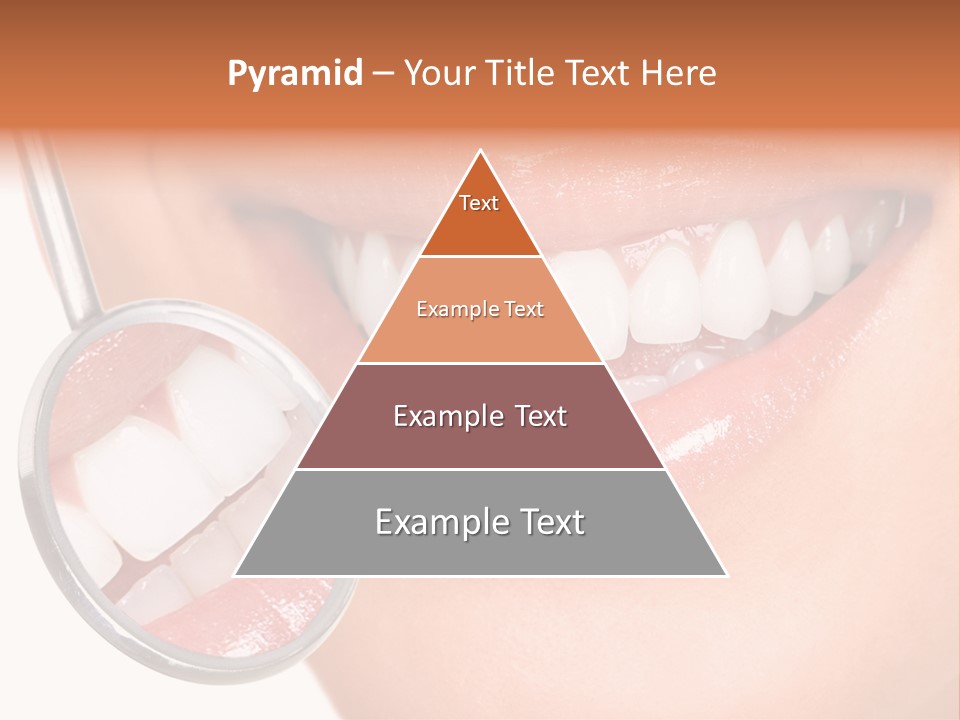 Health Dentist Reflection PowerPoint Template