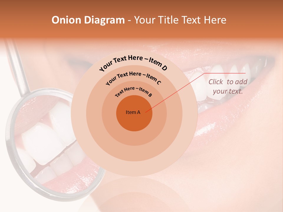 Health Dentist Reflection PowerPoint Template