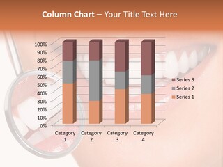 Health Dentist Reflection PowerPoint Template