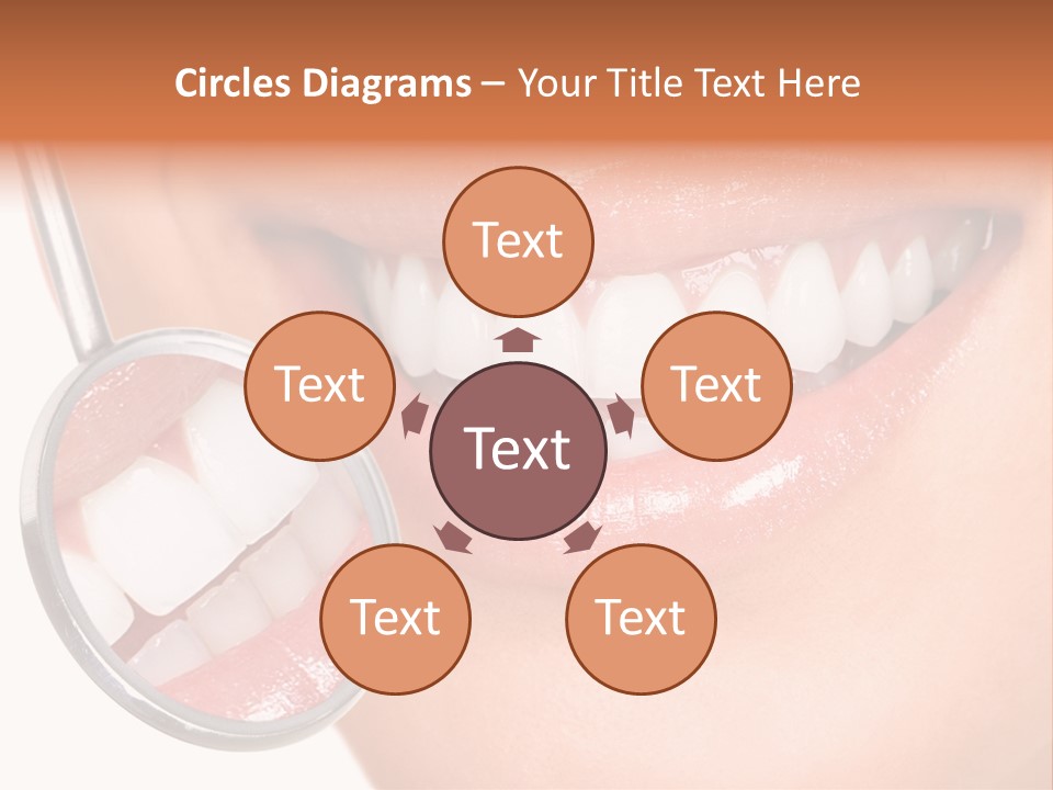 Health Dentist Reflection PowerPoint Template