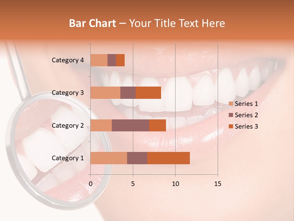 Health Dentist Reflection PowerPoint Template