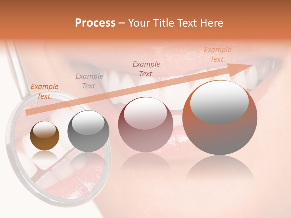 Health Dentist Reflection PowerPoint Template