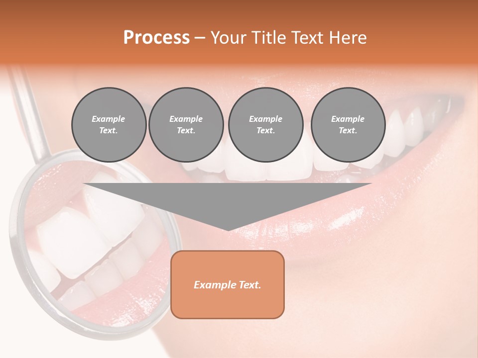 Health Dentist Reflection PowerPoint Template