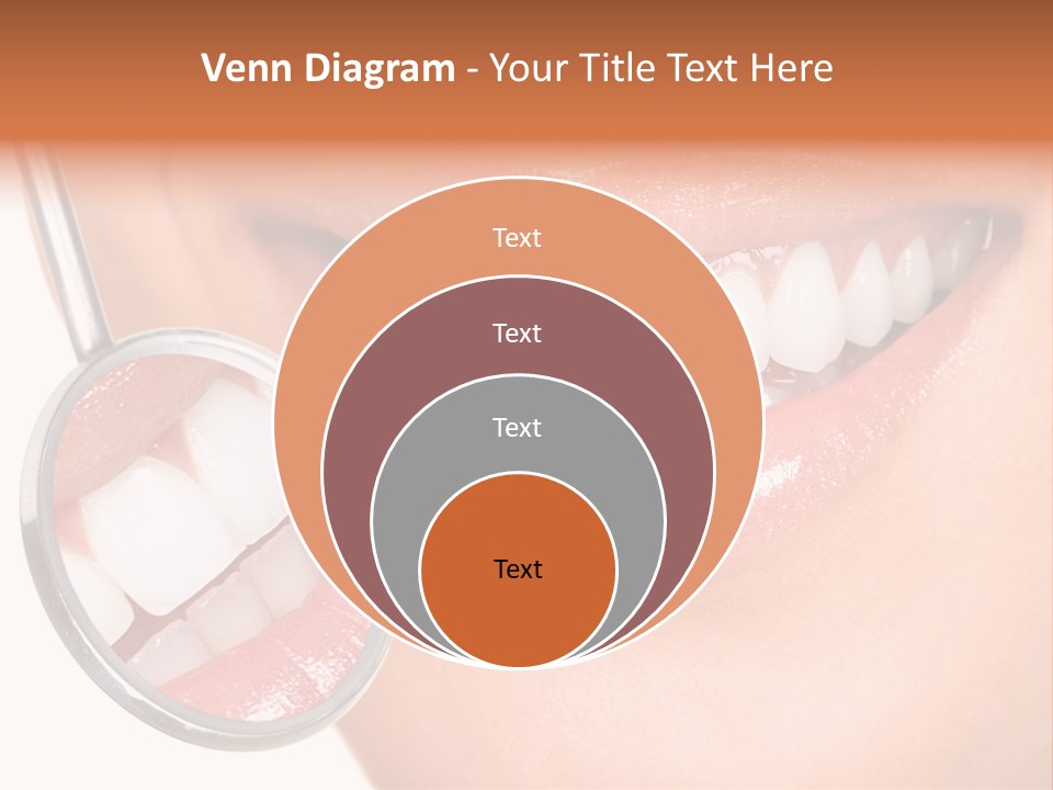 Health Dentist Reflection PowerPoint Template