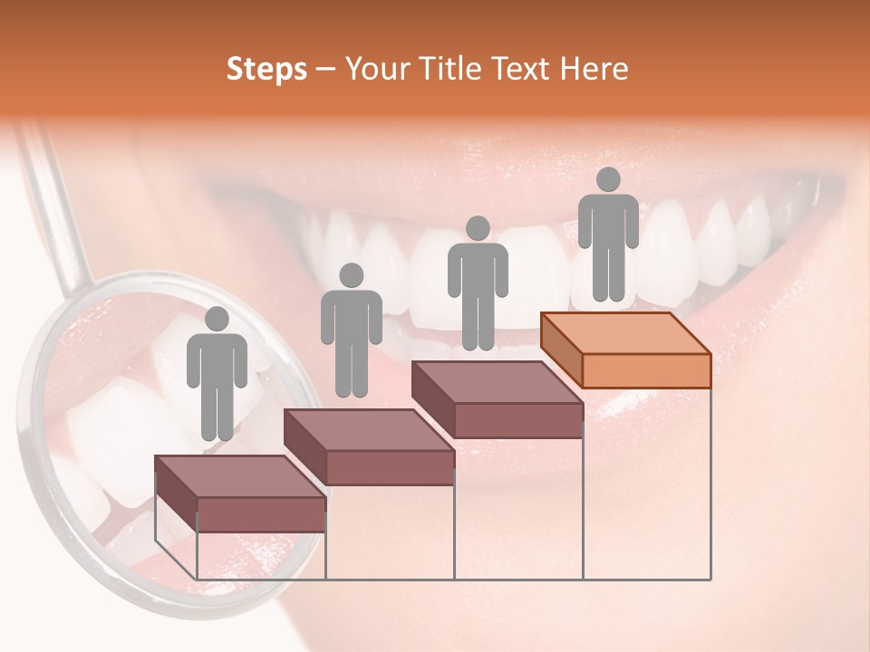 Health Dentist Reflection PowerPoint Template