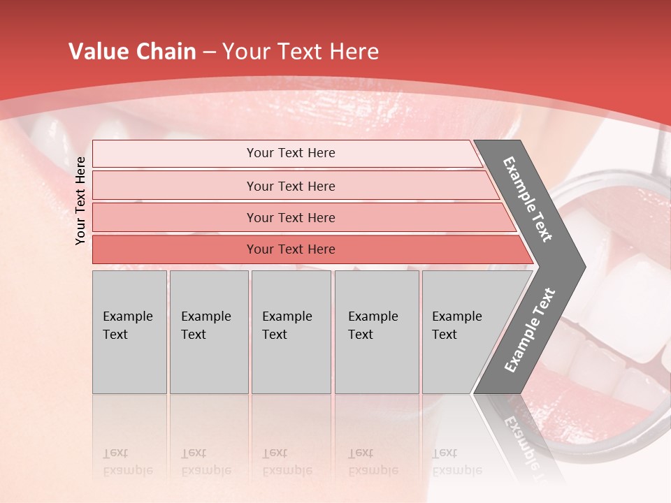 Whitening Woman Young PowerPoint Template