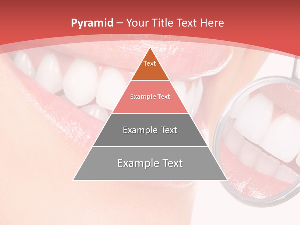 Whitening Woman Young PowerPoint Template