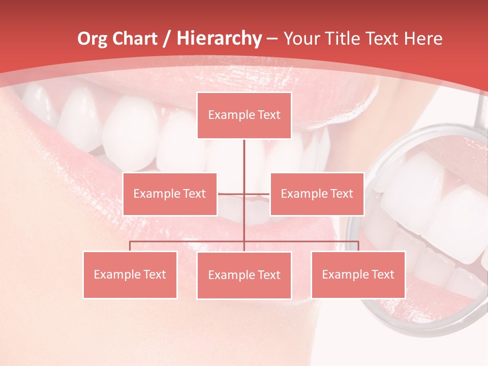 Whitening Woman Young PowerPoint Template