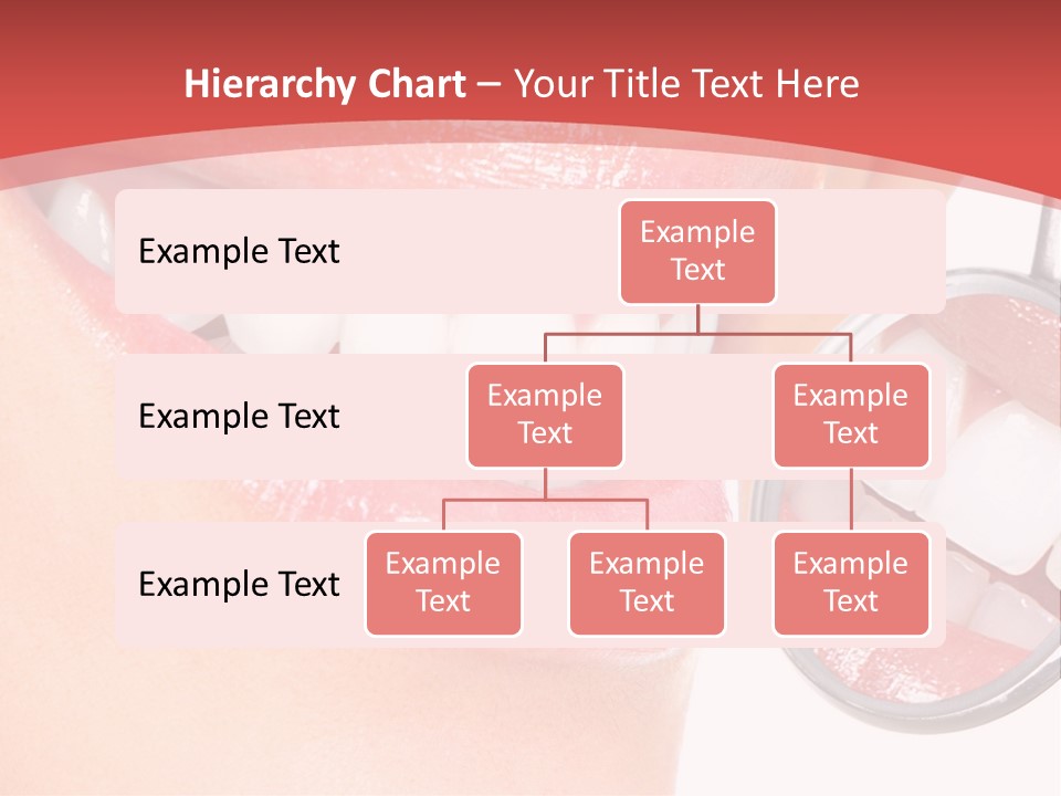Whitening Woman Young PowerPoint Template