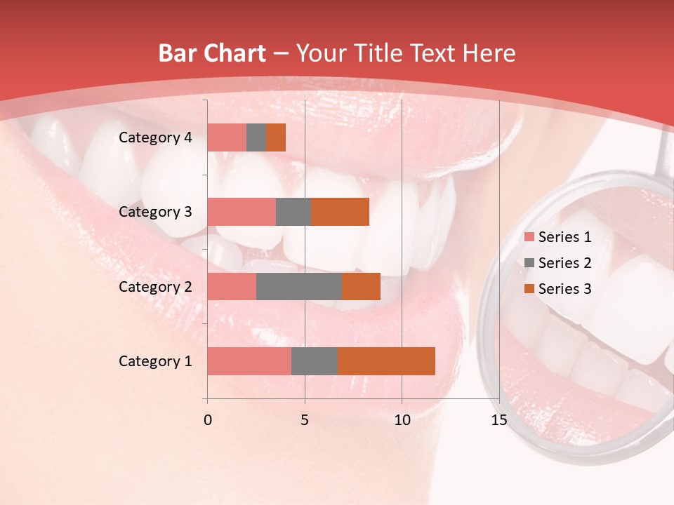 Whitening Woman Young PowerPoint Template