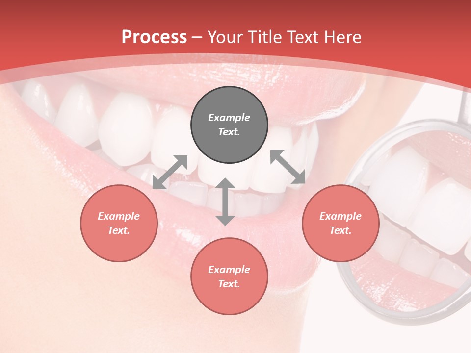 Whitening Woman Young PowerPoint Template