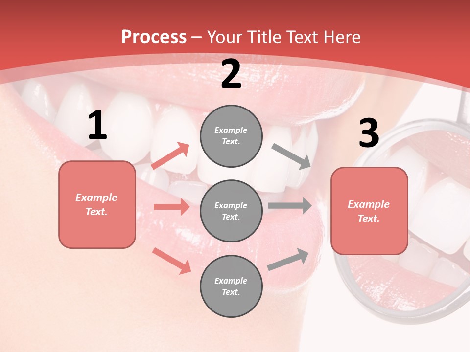 Whitening Woman Young PowerPoint Template