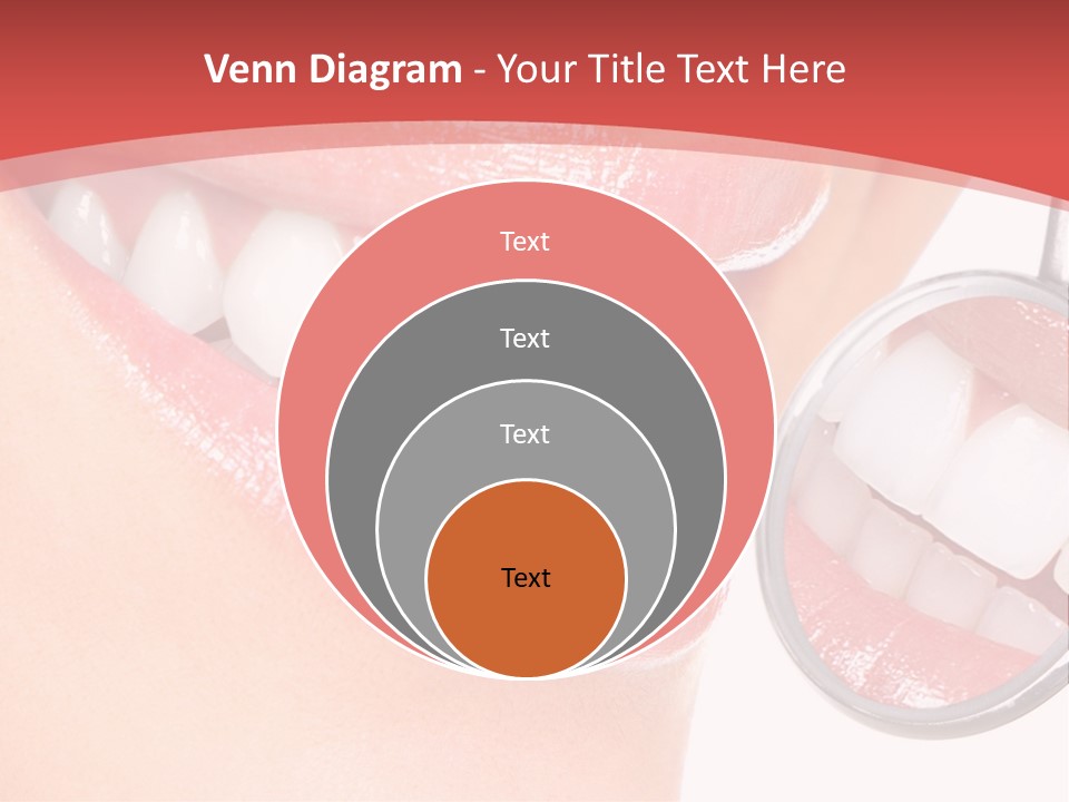 Whitening Woman Young PowerPoint Template