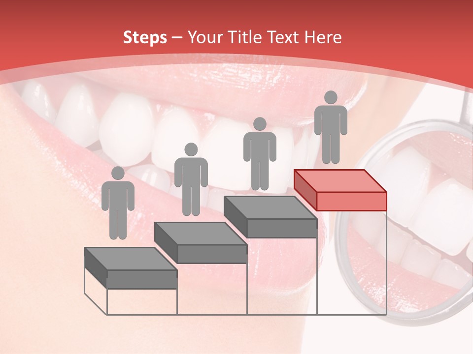 Whitening Woman Young PowerPoint Template