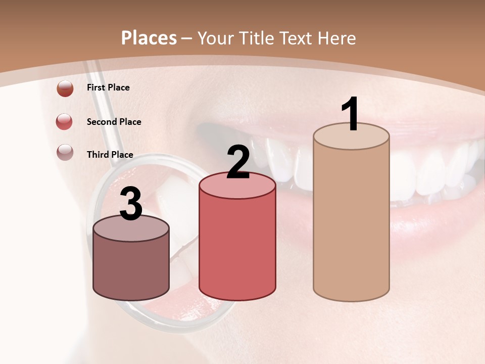 Person Mirror Healthy PowerPoint Template