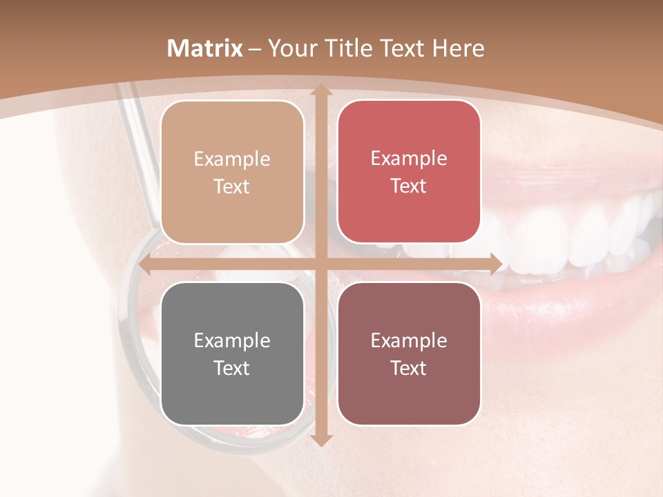 Person Mirror Healthy PowerPoint Template