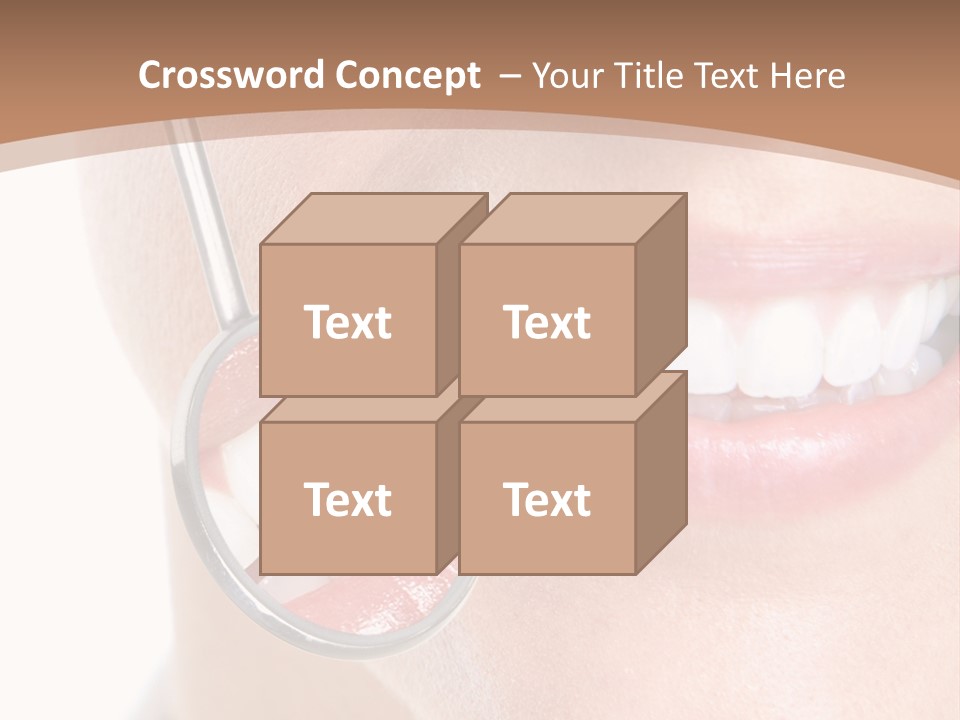 Person Mirror Healthy PowerPoint Template