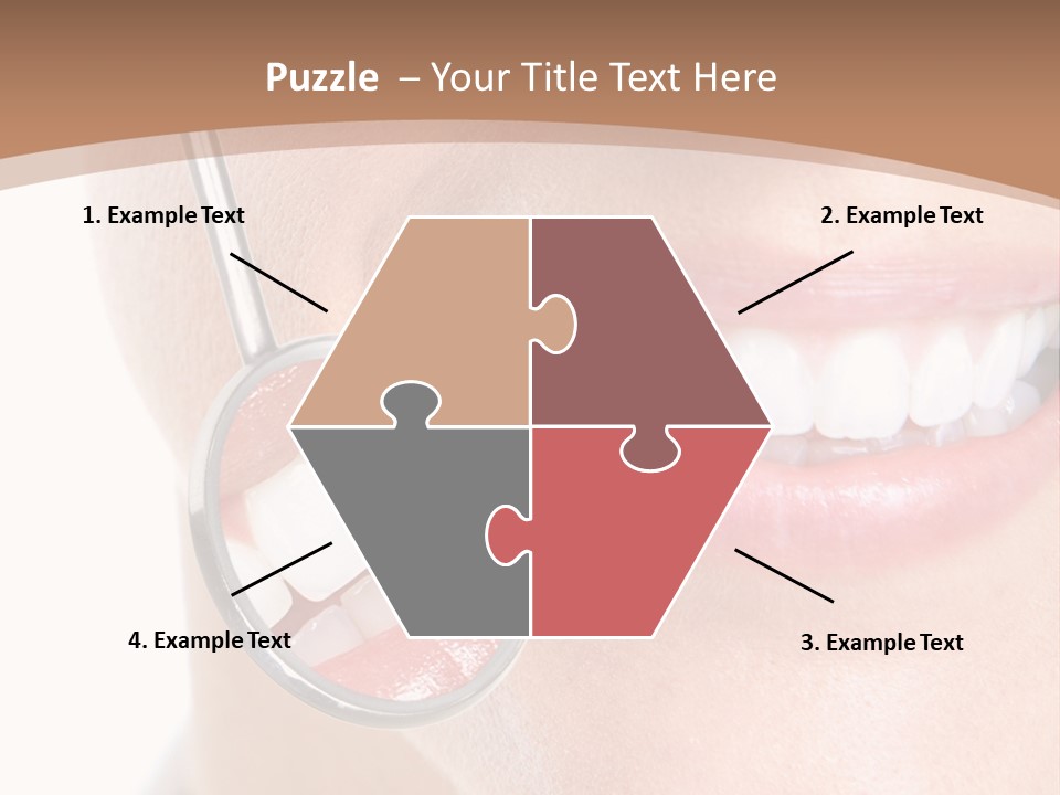 Person Mirror Healthy PowerPoint Template