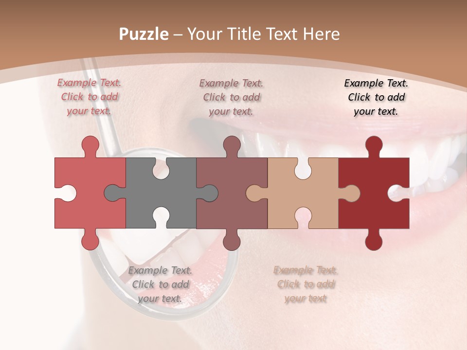 Person Mirror Healthy PowerPoint Template
