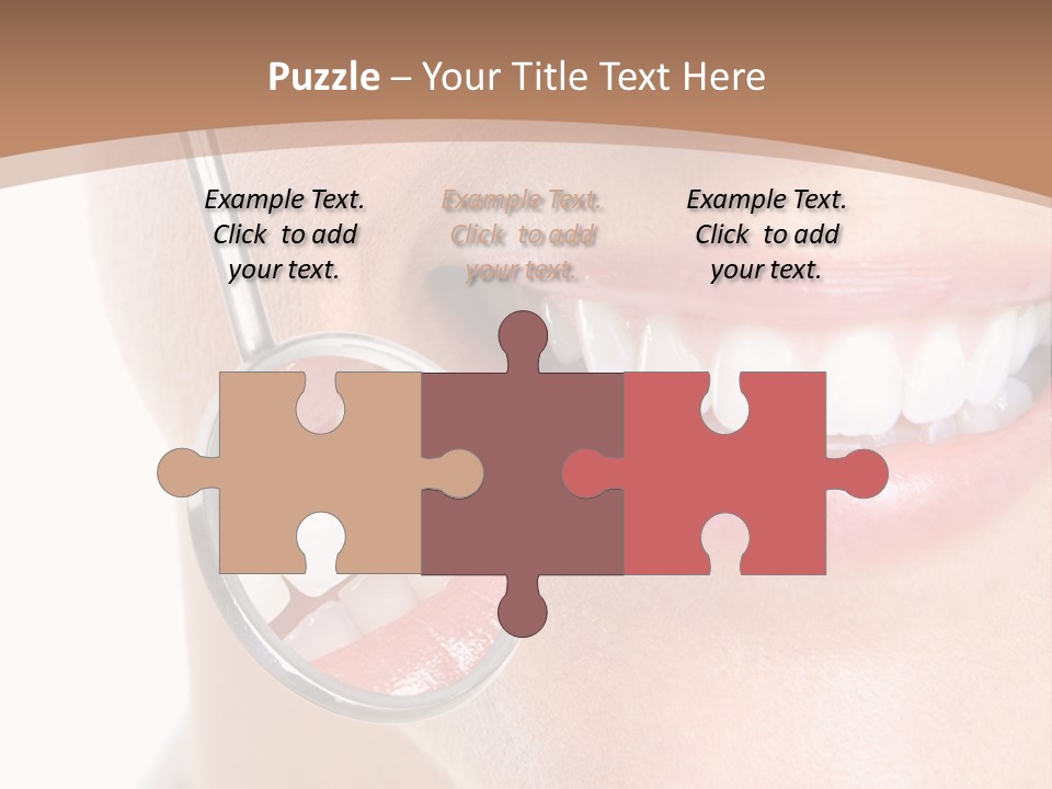 Person Mirror Healthy PowerPoint Template