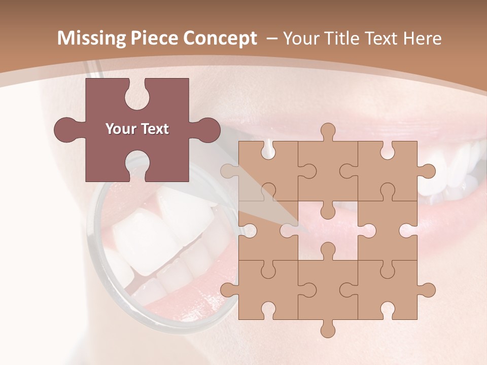 Person Mirror Healthy PowerPoint Template