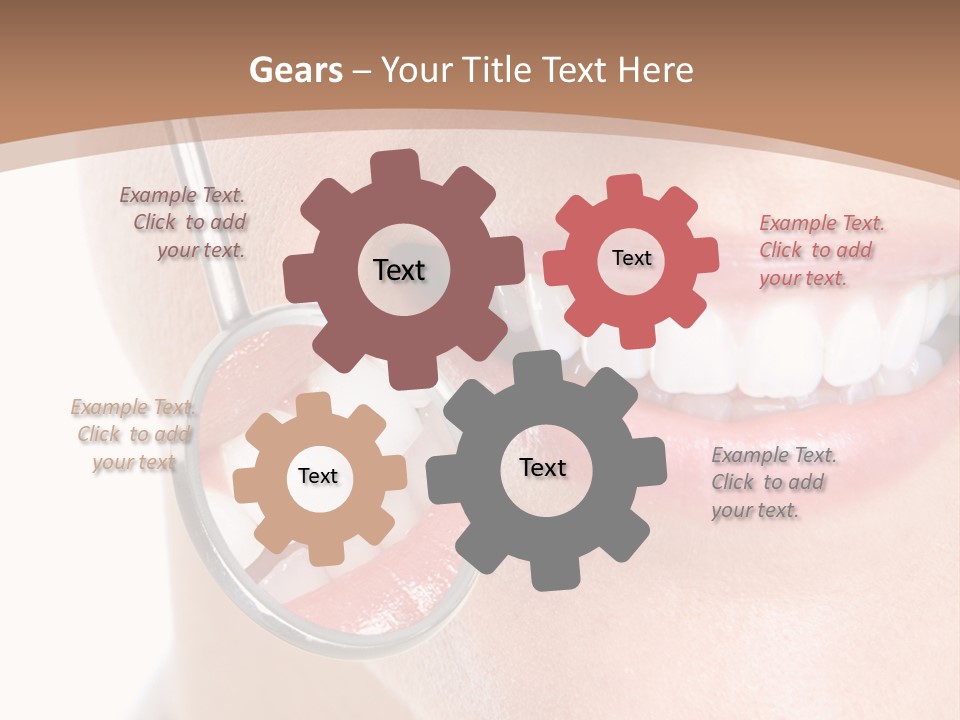Person Mirror Healthy PowerPoint Template