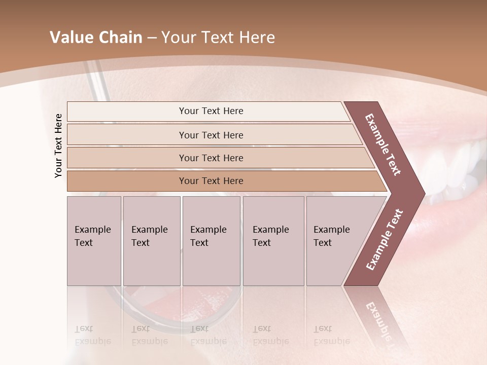 Person Mirror Healthy PowerPoint Template