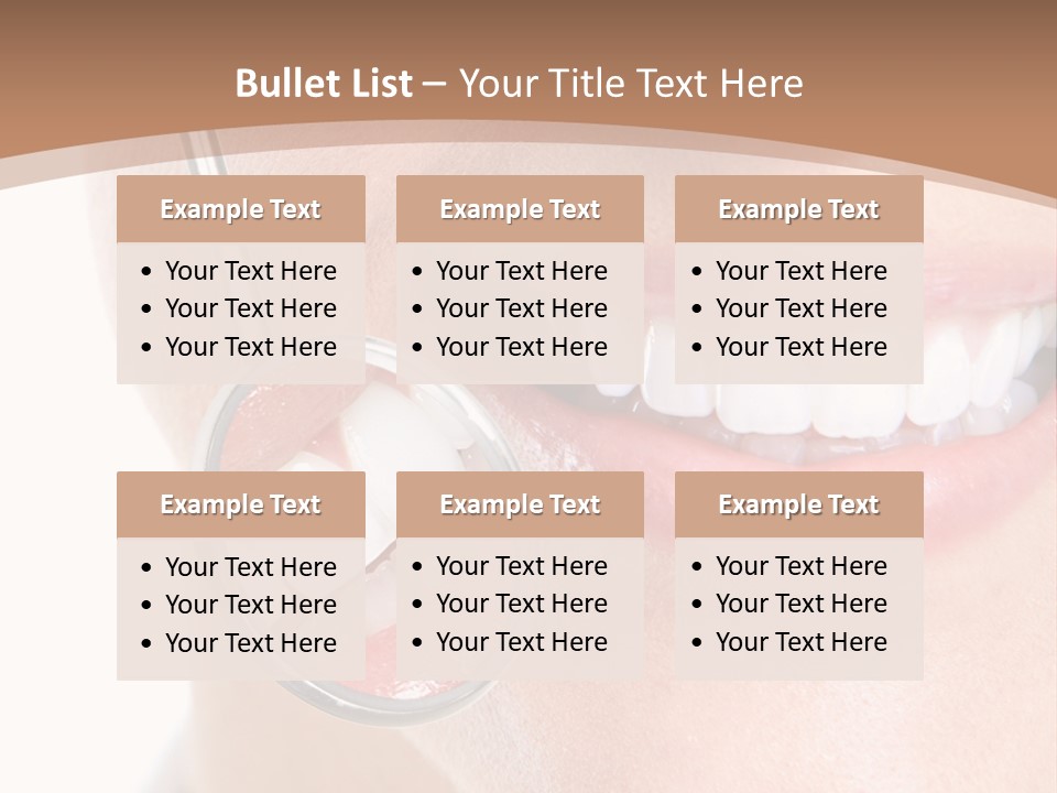 Person Mirror Healthy PowerPoint Template