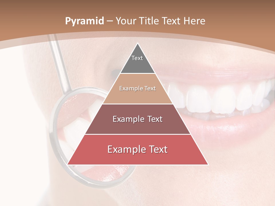 Person Mirror Healthy PowerPoint Template