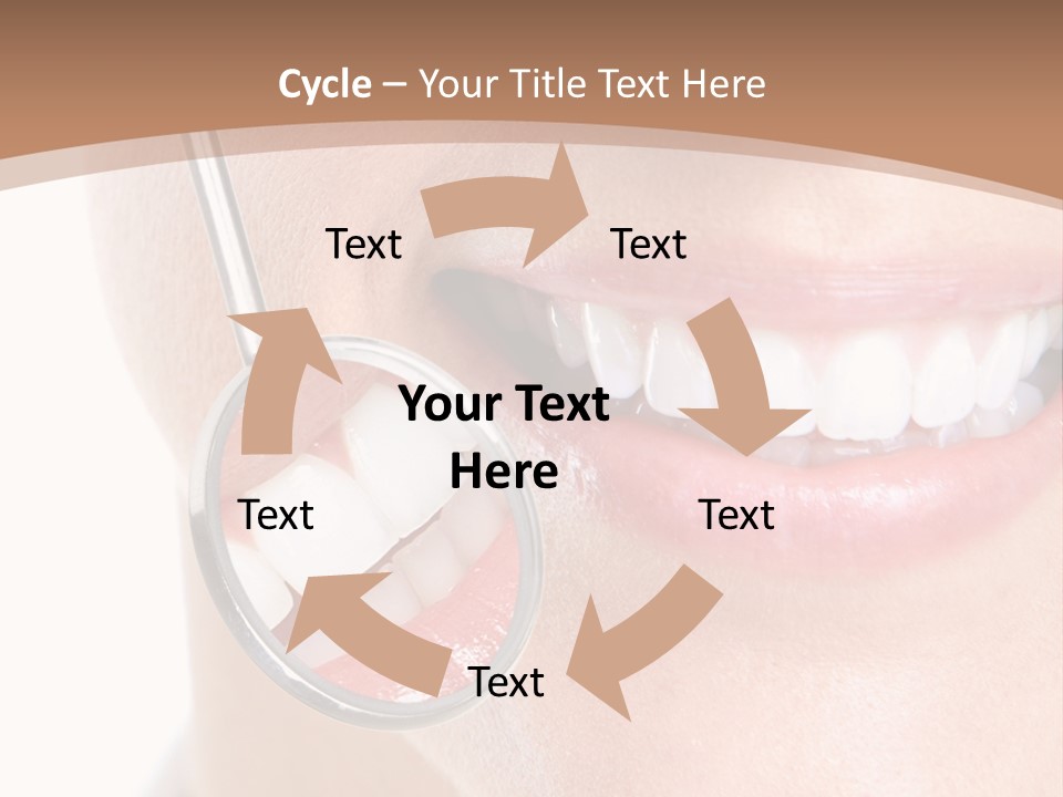Person Mirror Healthy PowerPoint Template