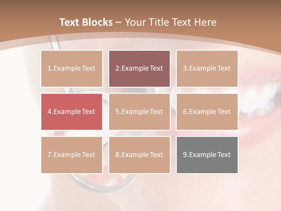 Person Mirror Healthy PowerPoint Template