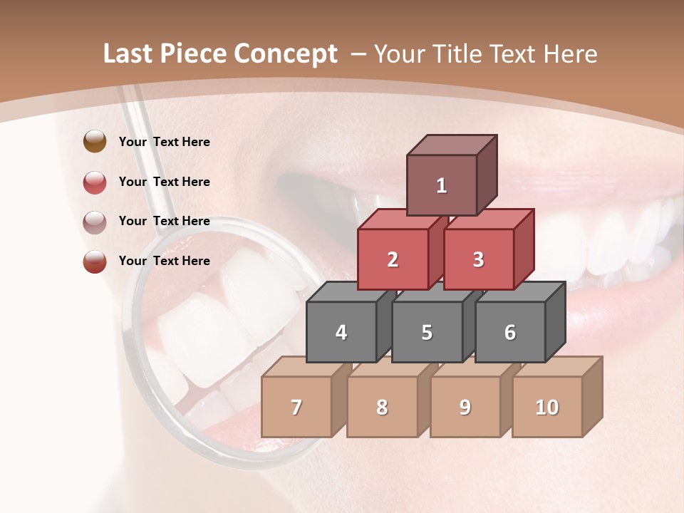 Person Mirror Healthy PowerPoint Template