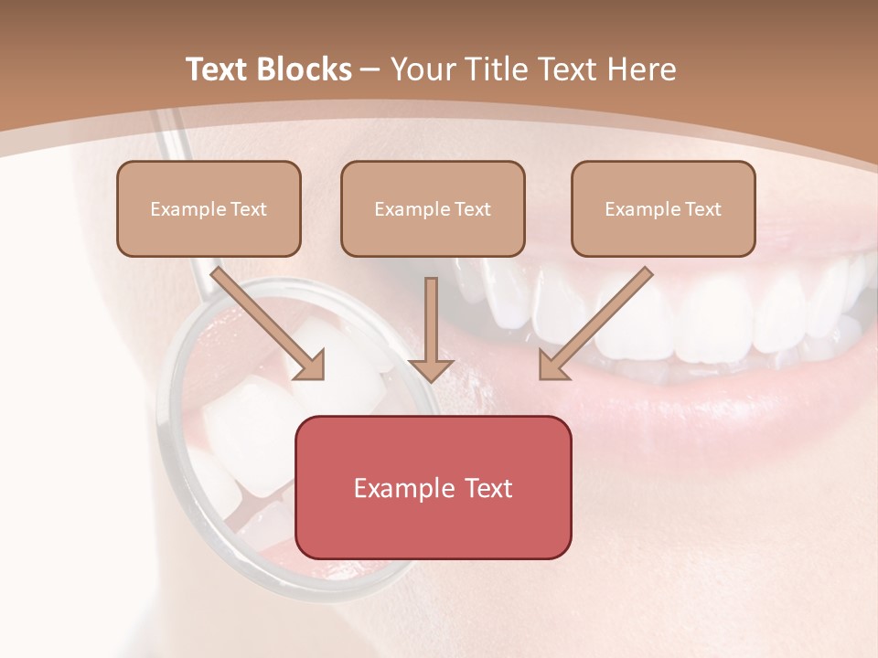 Person Mirror Healthy PowerPoint Template