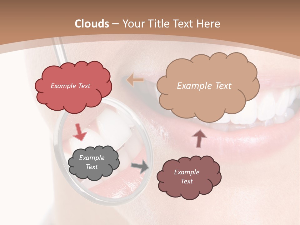 Person Mirror Healthy PowerPoint Template